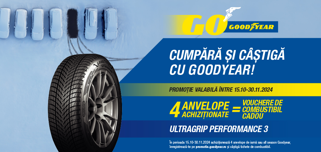 Promotie anvelope Goodyear