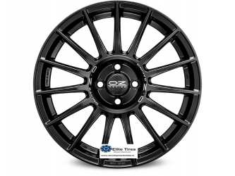 Jante aliaj OZ SUPERTURISMO LM MATT BLACK SILVER LETTERING 7,5X17 4X100 ET35