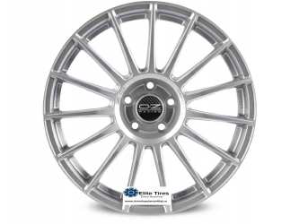 Jante aliaj OZ SUPERTURISMO LM MATT RACE SILVER BLACK LETTERING 7,5X17 5X108 ET40