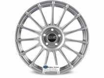 Jante aliaj OZ SUPERTURISMO LM MATT RACE SILVER BLACK LETTERING 7,5X17 5X100 ET35