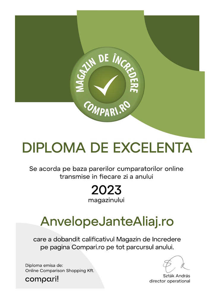 Diploma de excelenta de la Compari.ro
